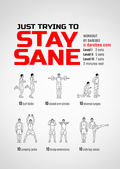 Stay Sane Poster 